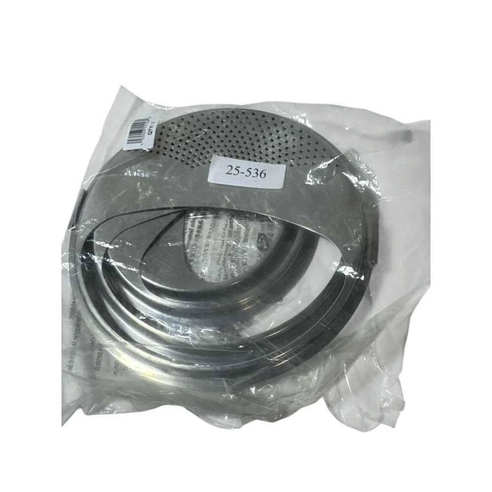 Lock and Drain Stainless Steel Strainer Insert Lids Set Of 5